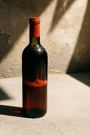 El vino se estropea con el calor
