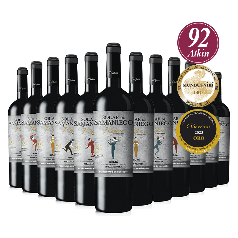 Solar de Samaniego 7 Cepas Reserva 2018